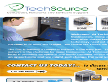 Tablet Screenshot of mytechsource.com